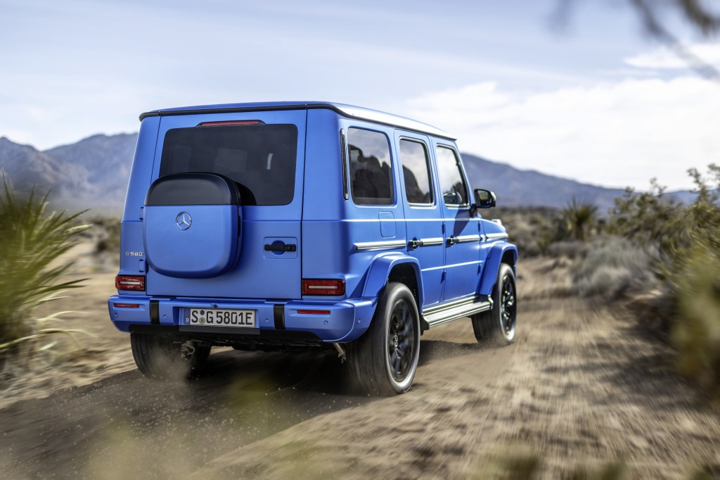 Forget the G63 – Mercedes’ electric G-Wagon is my pick for a powerful off-roader