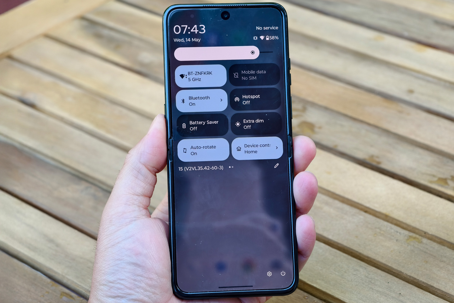 Motorola Razr 60 Ultra review quick settings
