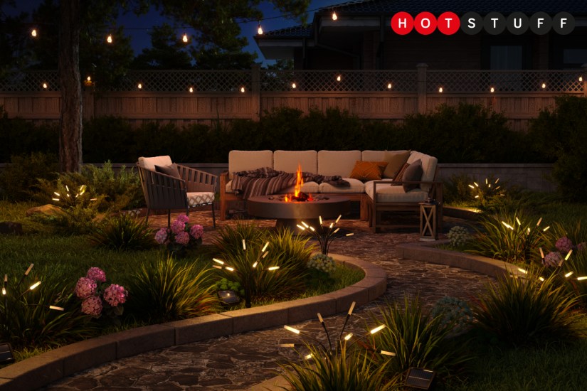 These Nanoleaf smart lights make me want to spend more time in my garden