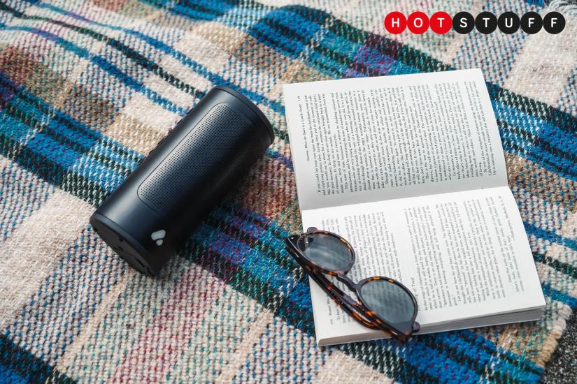 You won’t have to wait for this Bluetooth speaker to charge to keep listening
