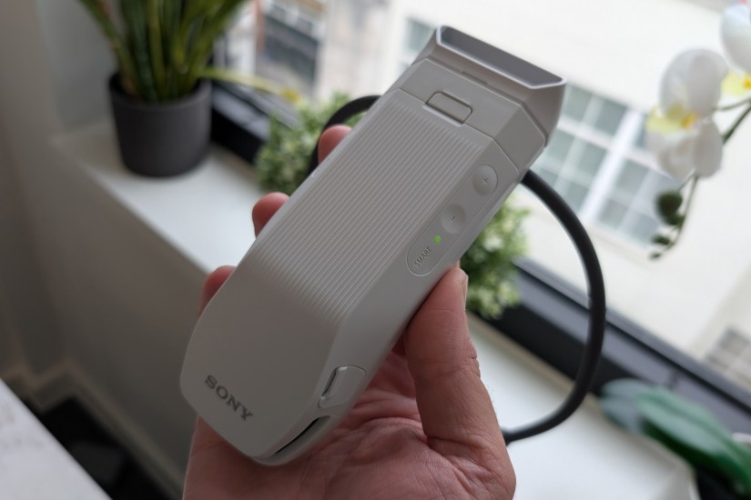 Wearing Sony’s latest wacky wearable sent a chill down my spine (for all the right reasons)