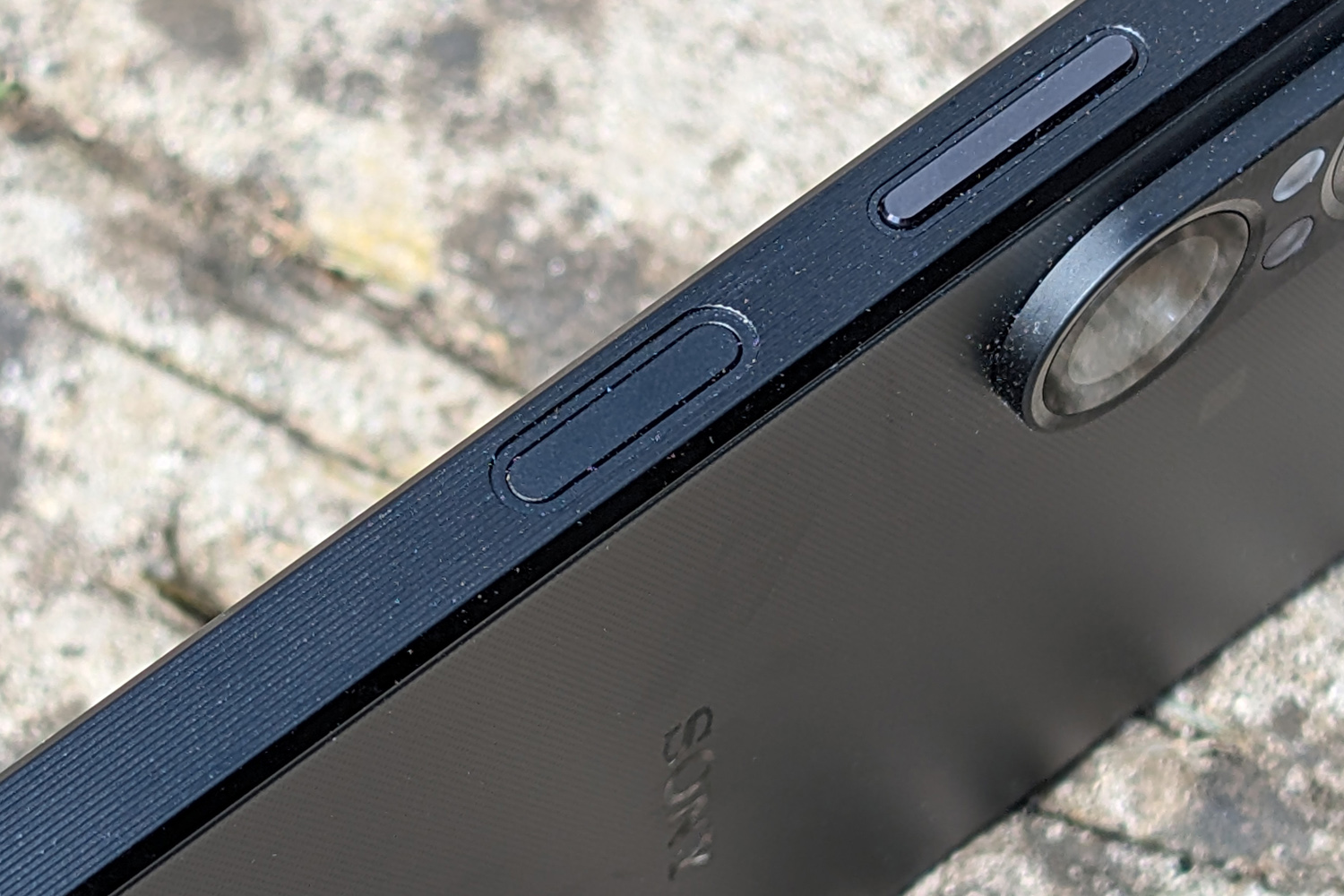 Sony Xperia 1 VII review fingerprint sensor