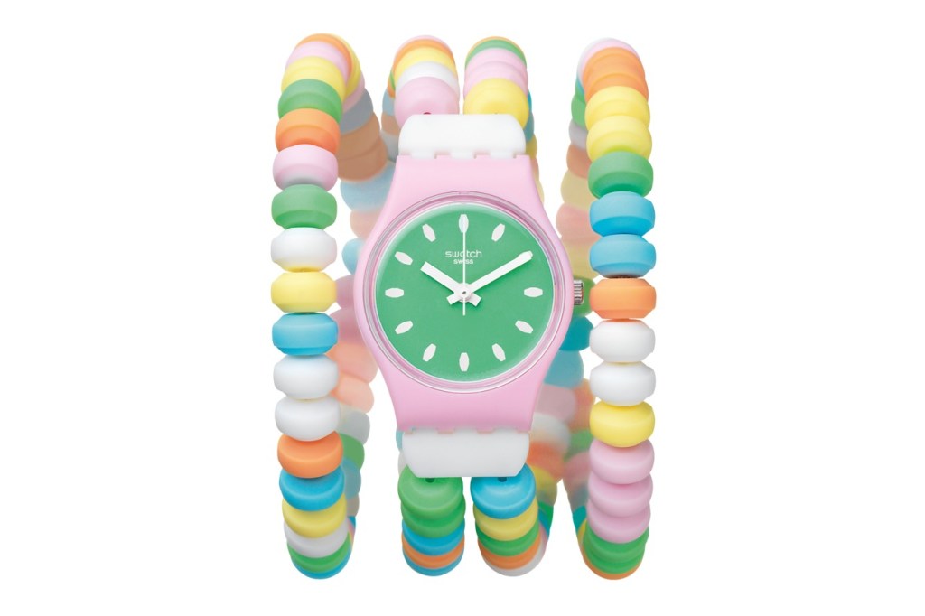 Swatch Carmellissima on white background