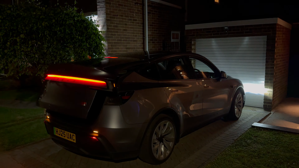 Tesla New Model Y light show