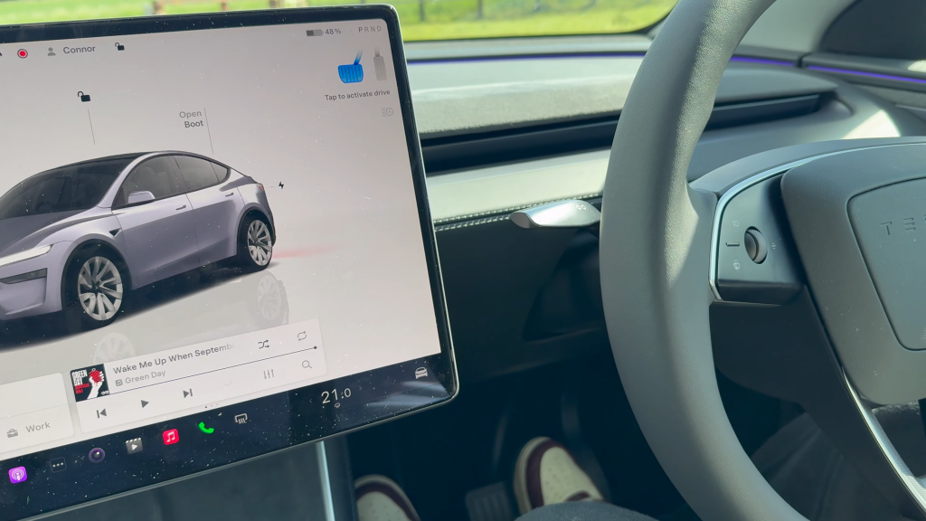 Autopilot on the Tesla New Model Y