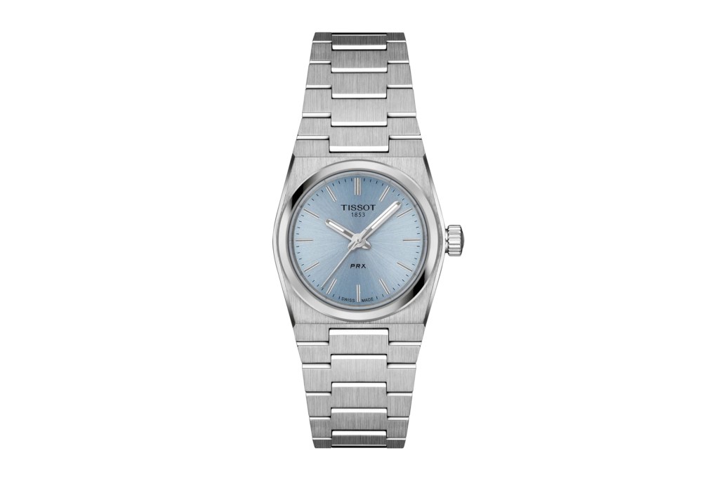 Tissot PRX on white background