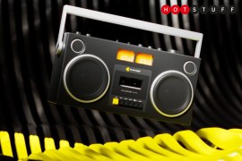 This retro-styled Bluetooth boombox makes me want to cancel my streaming subscription