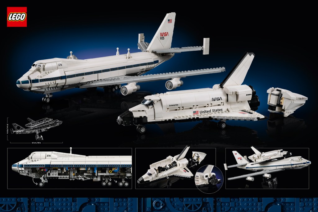Lego Shuttle Carrier Aircraft box