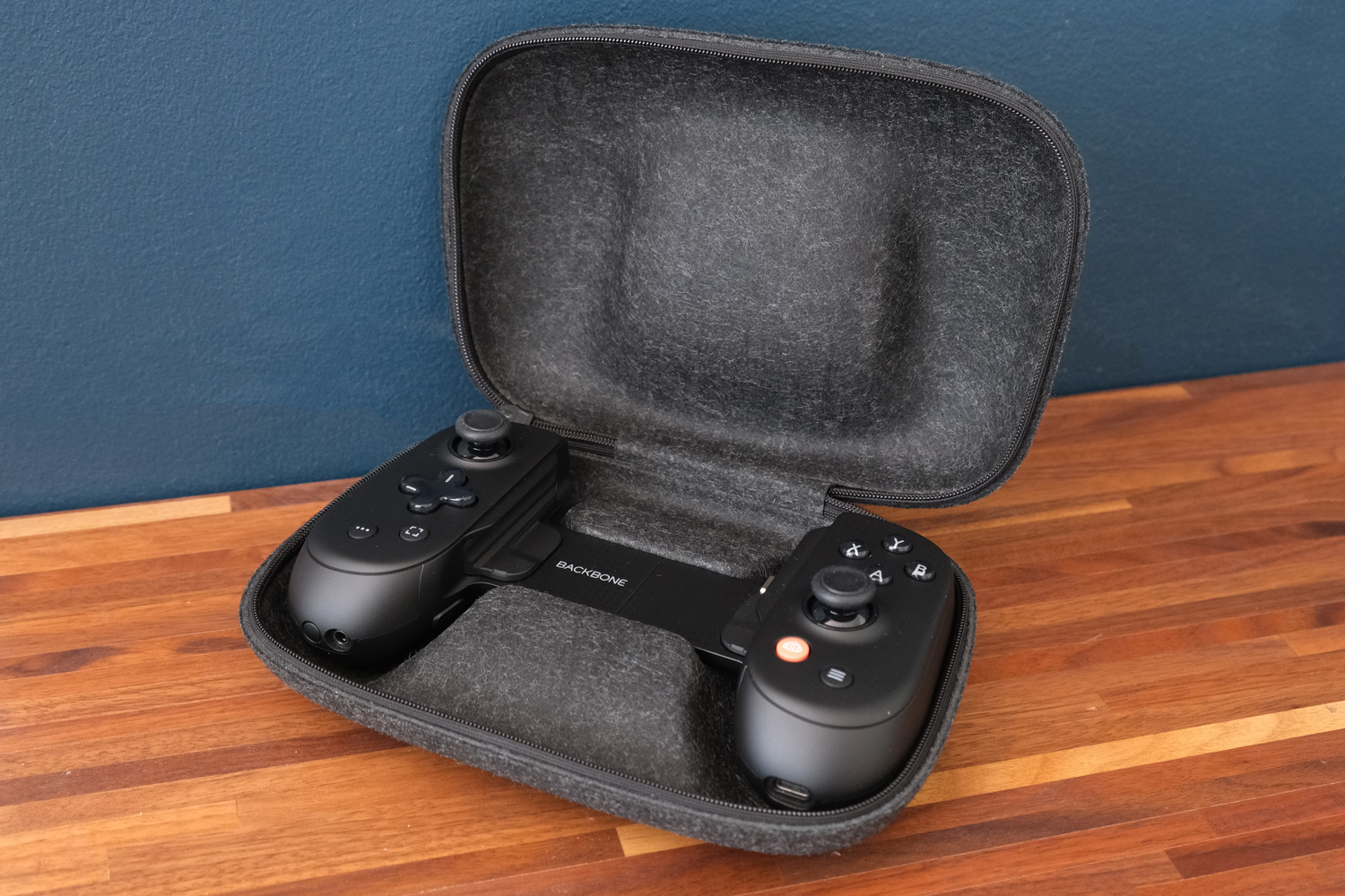 Backbone Pro controller review in carry case