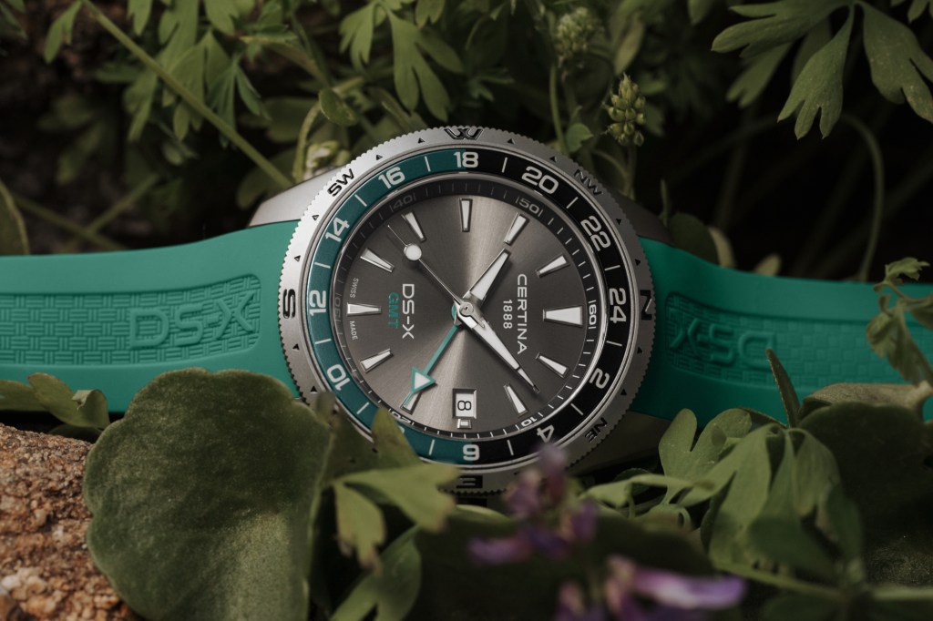 Certina DS-X in woodland