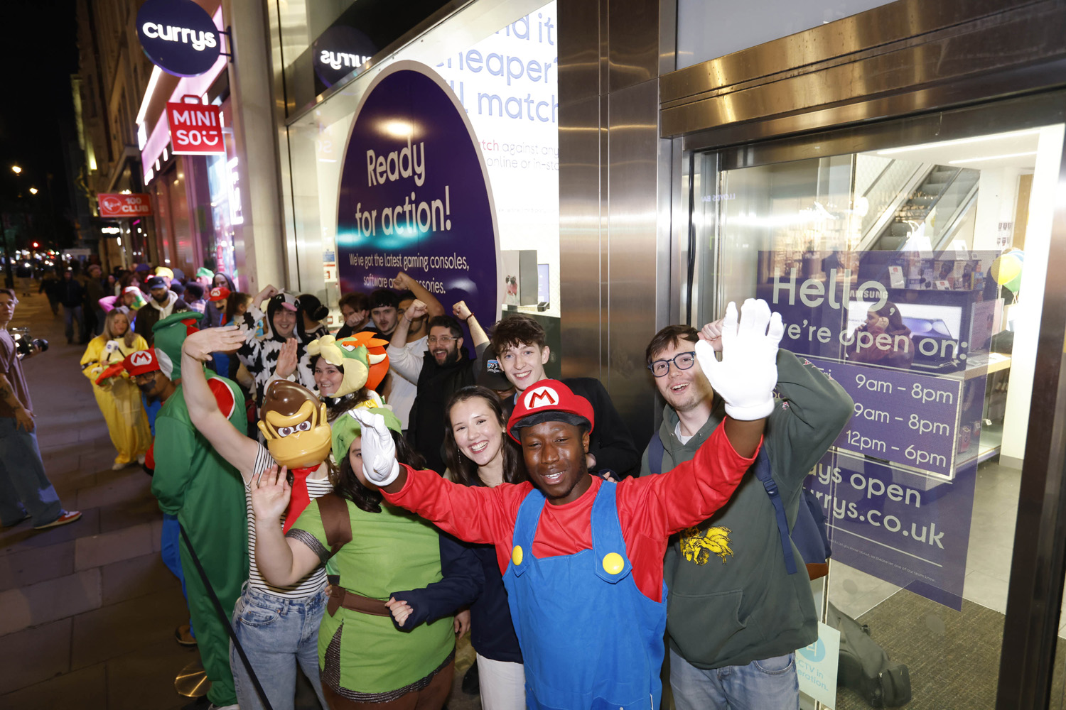 In pictures: Nintendo Switch 2 midnight store launches across the globe