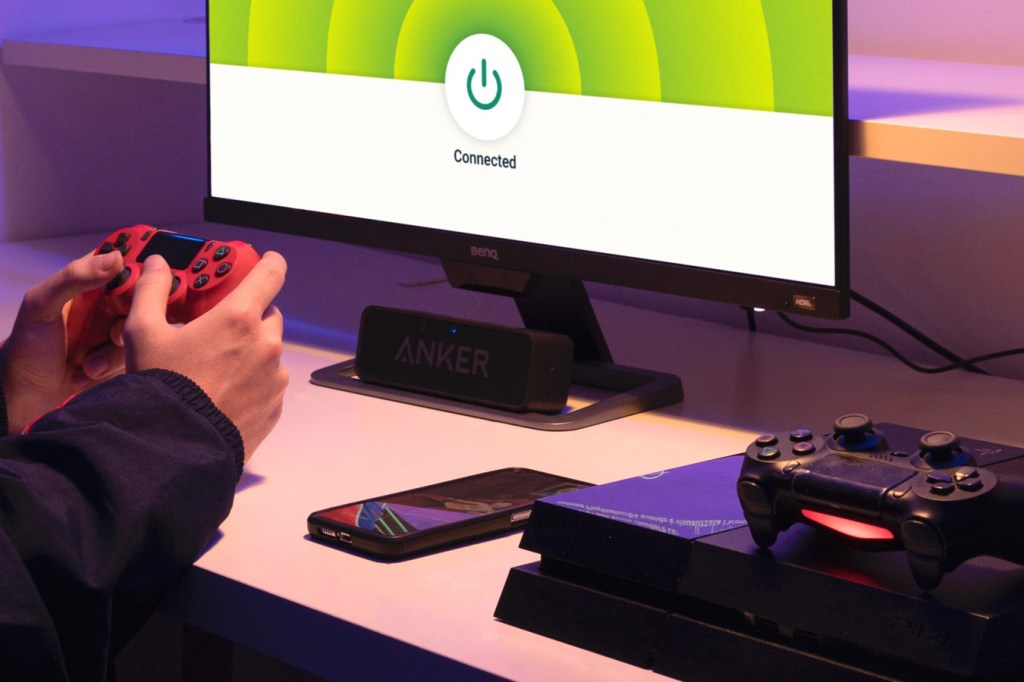 Playing PS4 with ExpressVPN connected