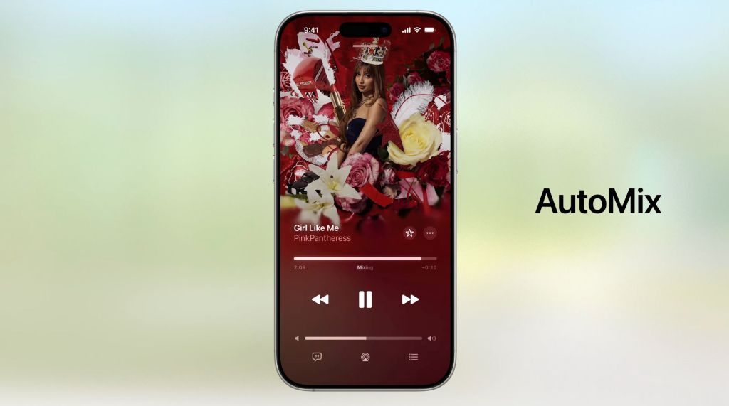 Apple Music AutoMix in iOS 26