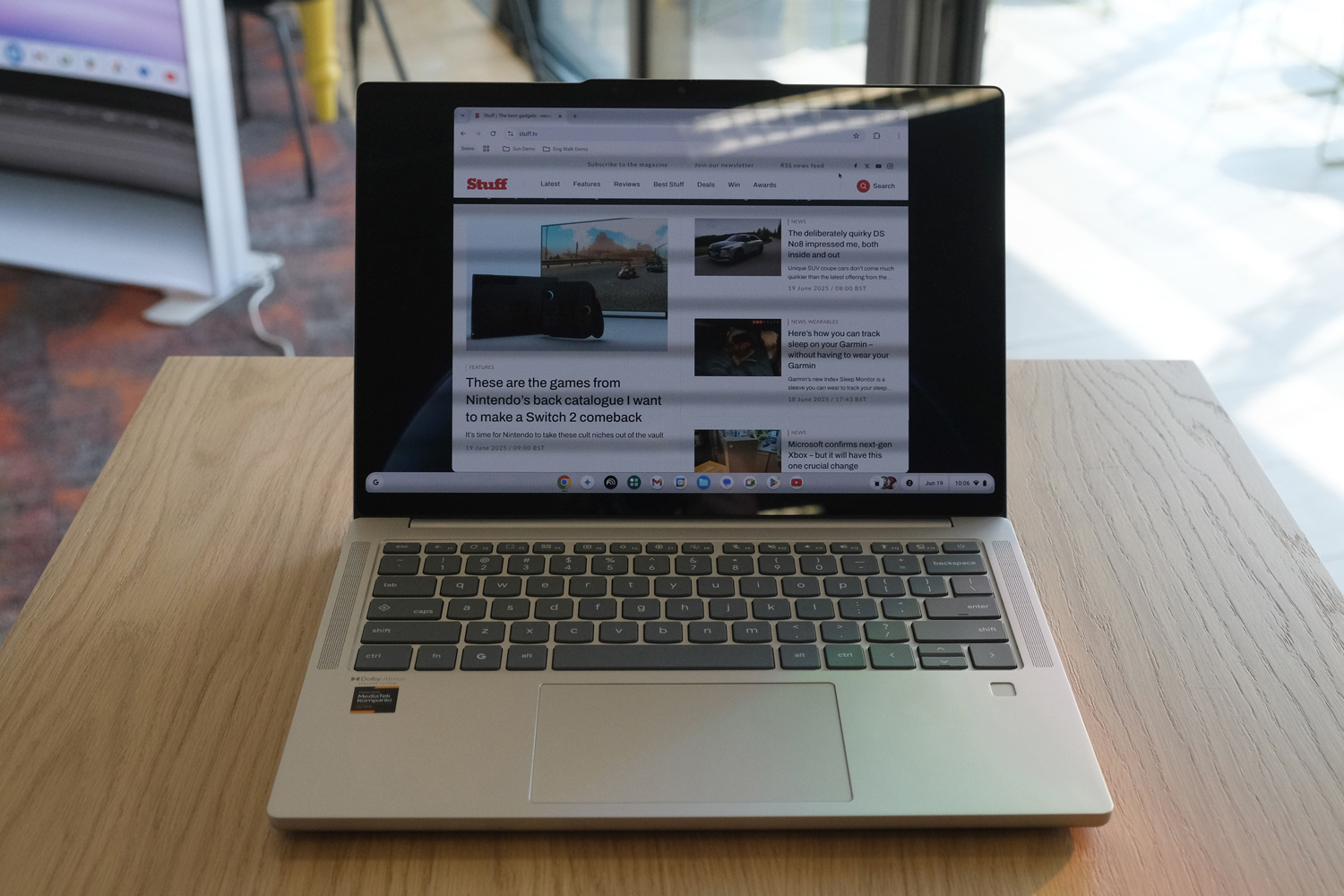 Lenovo Chromebook Plus 14 hands-on Stuff website