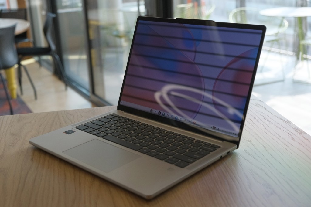 Lenovo Chromebook Plus 14 hands-on right