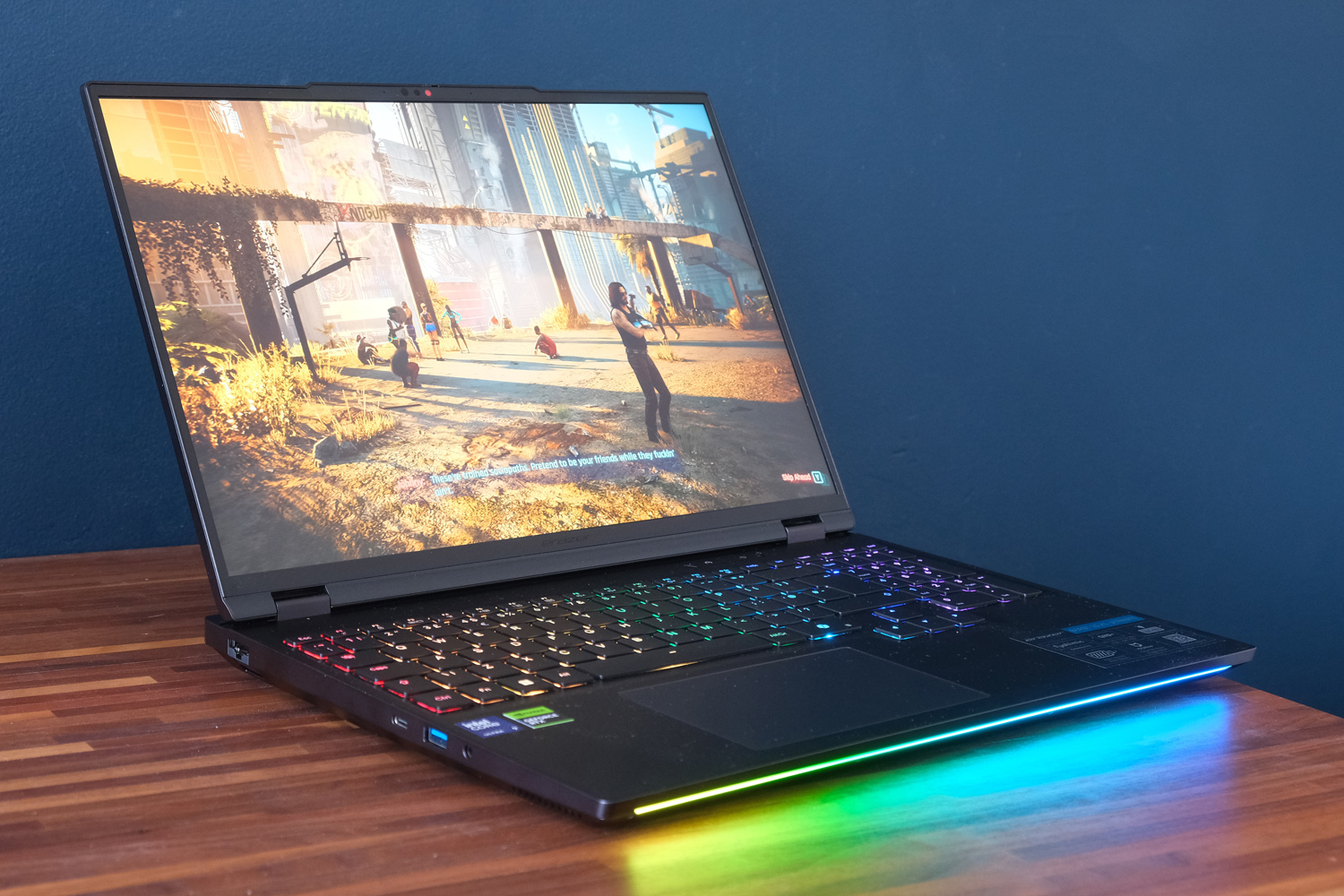 Medion Erazer Beast 16 X1 review Cyberpunk