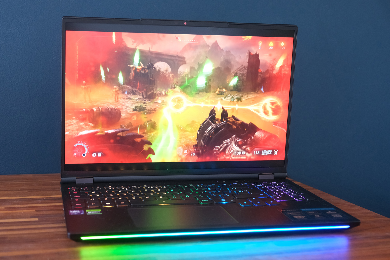 Medion Erazer Beast 16 X1 review Doom ouch