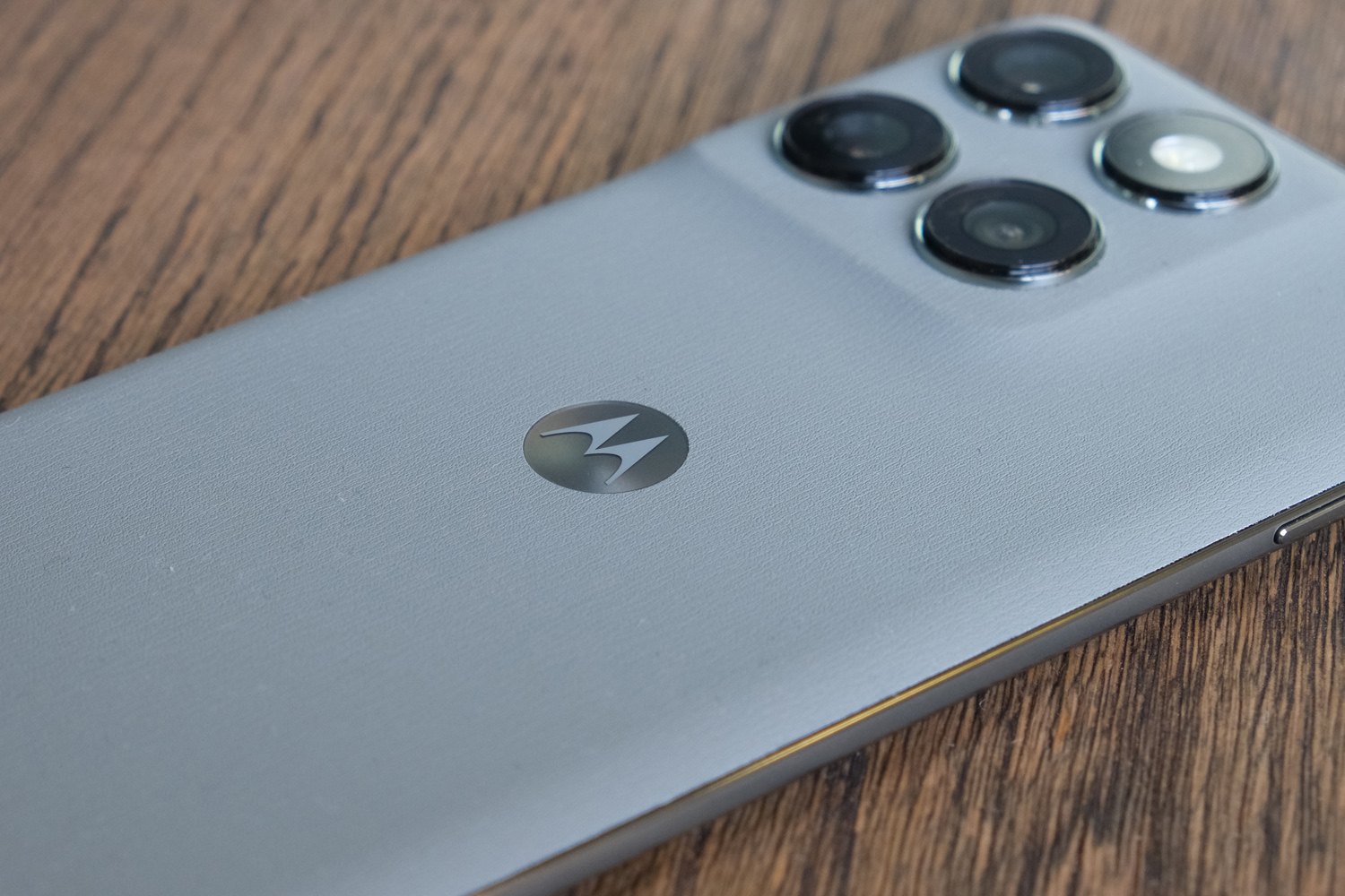 Motorola Edge 60 Pro review rear material