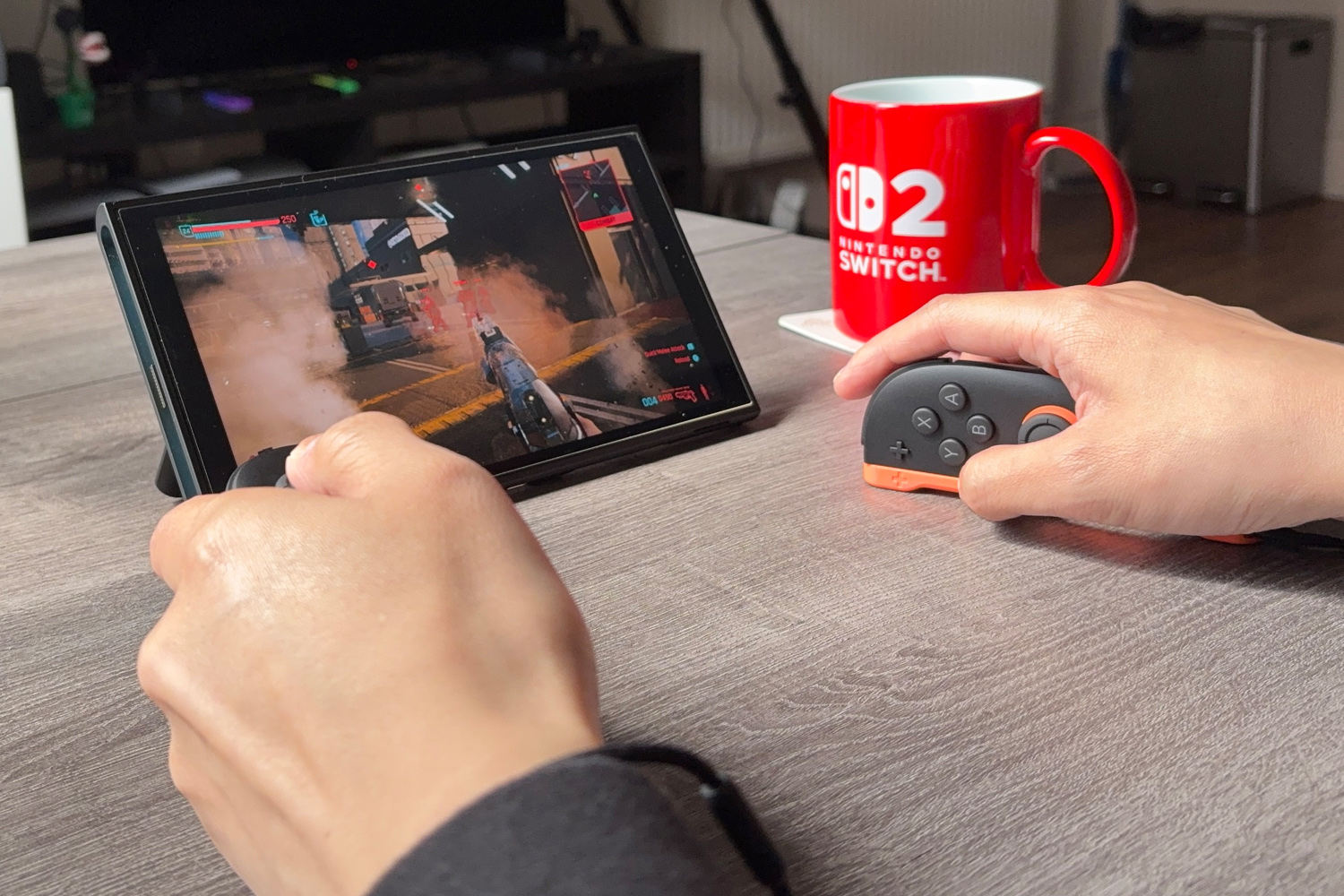 Nintendo Switch 2 review mouse aiming