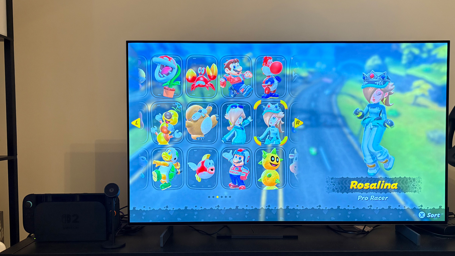 Nintendo Switch 2 review on TV