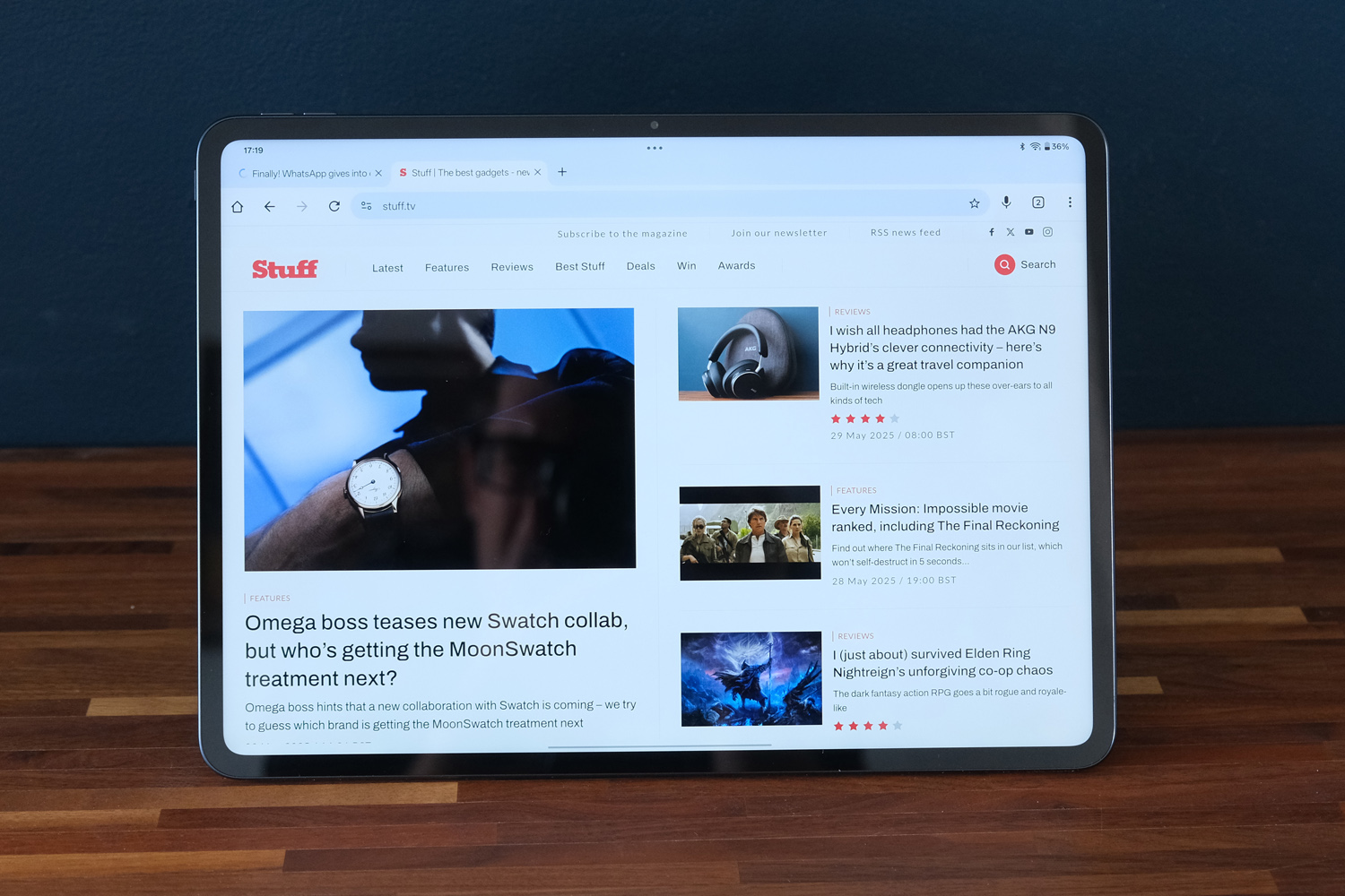OnePlus Pad 3 review Stuff website