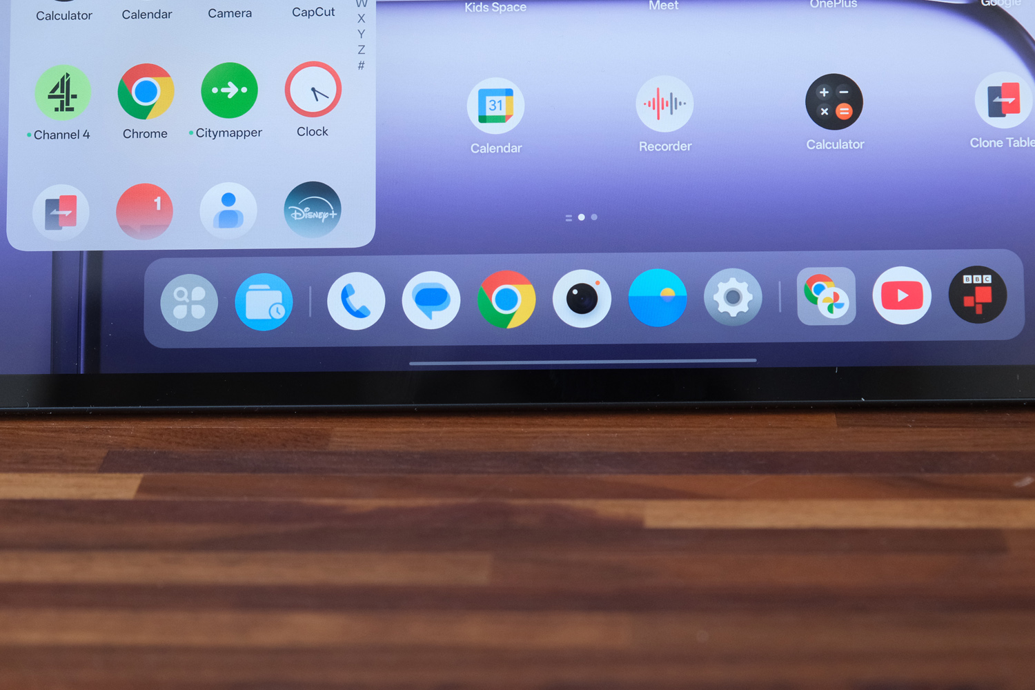 OnePlus Pad 3 review app bar