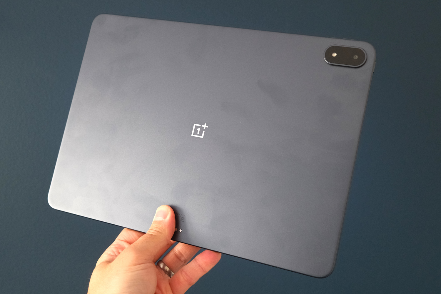OnePlus Pad 3 review in hand rear