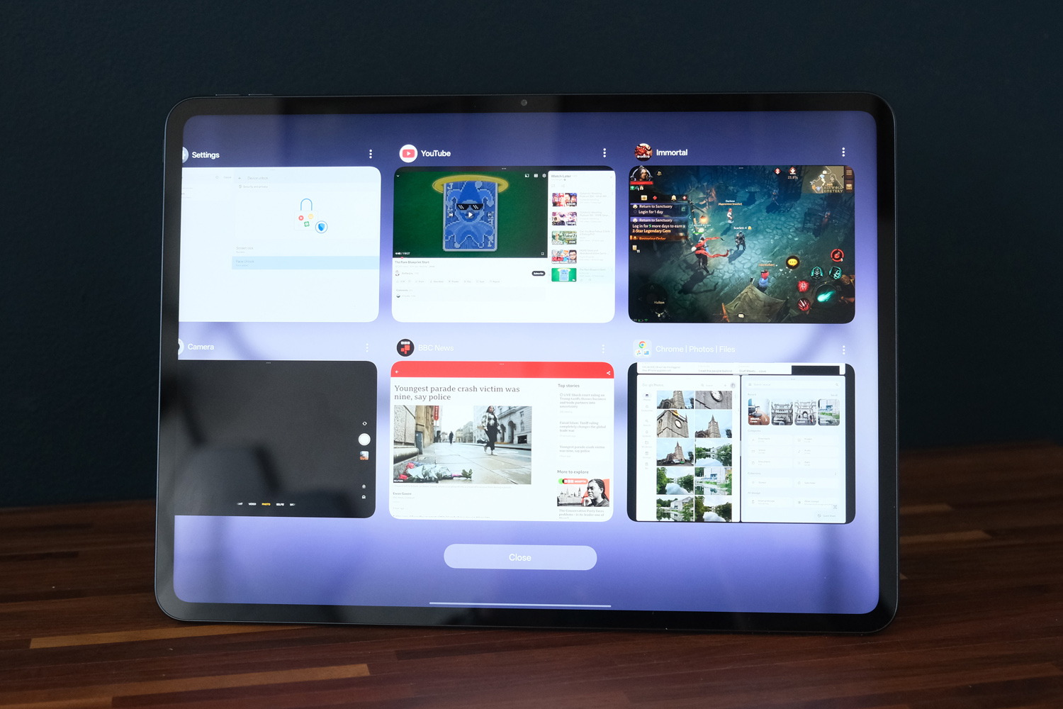 OnePlus Pad 3 review recent apps
