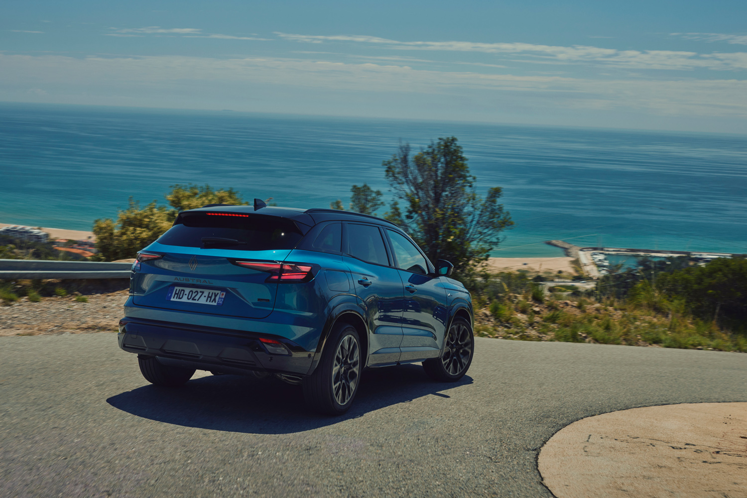 Renault Austral review cornering rear