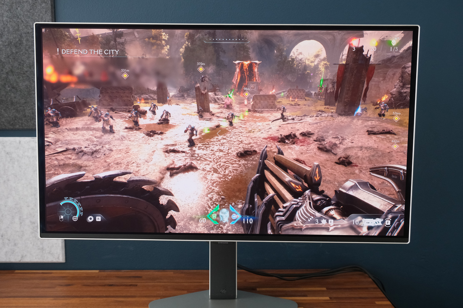 Samsung G81SF review Doom