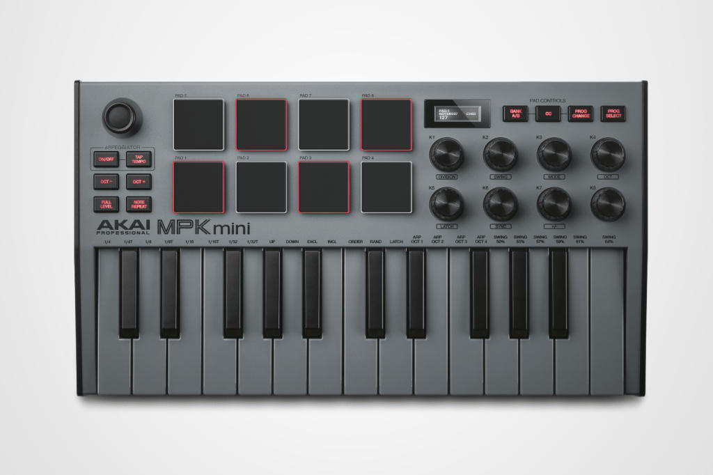 Akai Professional MPK Mini Mk3, as featured in Stuff's round-up of the best electronic instruments