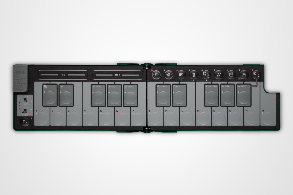 Korg NanoKey Fold, as featured in Stuff's round-up of the best electronic instruments
