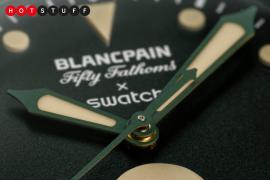 Swatch x Blancpain Fifty Fathoms Green Abyss might be the best version yet