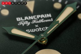 Swatch x Blancpain Fifty Fathoms Green Abyss might be the best version yet