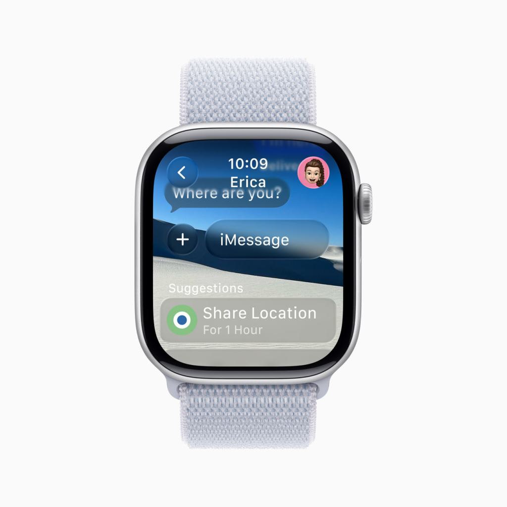Messages on watchOS 26 