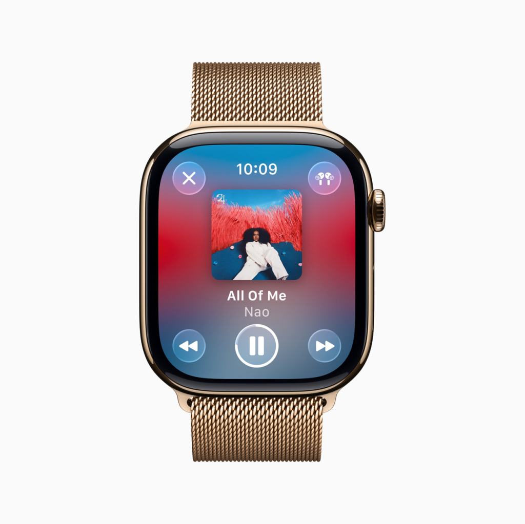 watchOS 26 music app