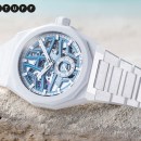 The Zenith Defy Skyline Skeleton White Surfer proves you can never go wrong with white ceramic
