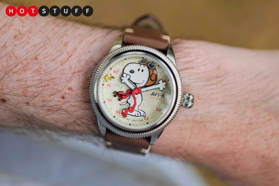 AVI-8 and Peanuts team up for the Snoopy Flying Ace watch collection, and I want all five