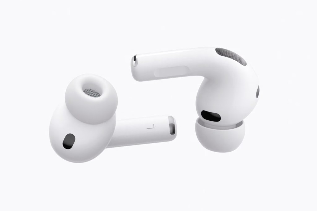 AirPods Pro 3 on white background