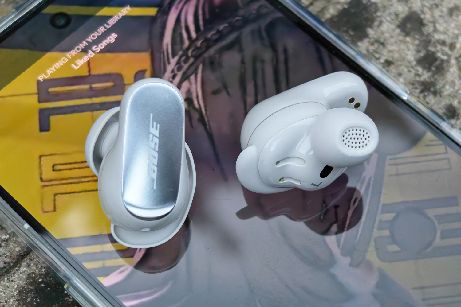 Bose Quietcomfort Ultra earbuds 2nd gen review listening Spotify