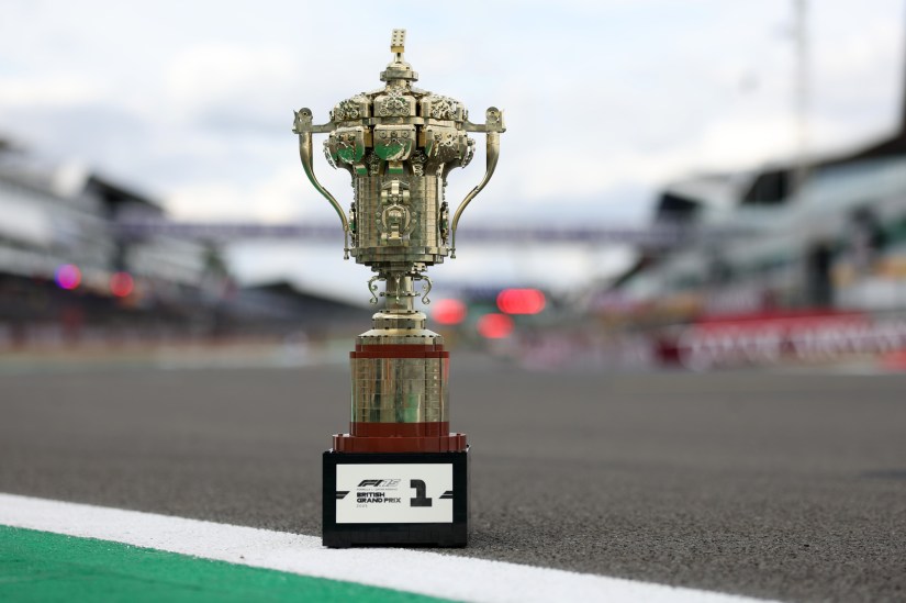 Lego made a life-sized trophy for the British Grand Prix – I talked to the designer to find out how it was built