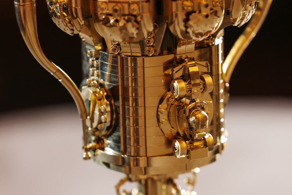 Lego Silverstone Trophy close up