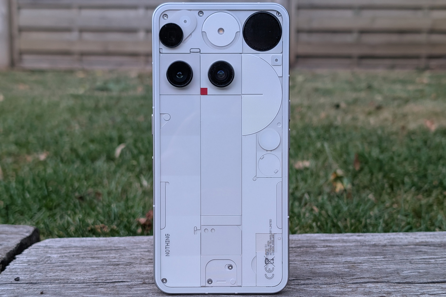 Nothing Phone 3 review rear