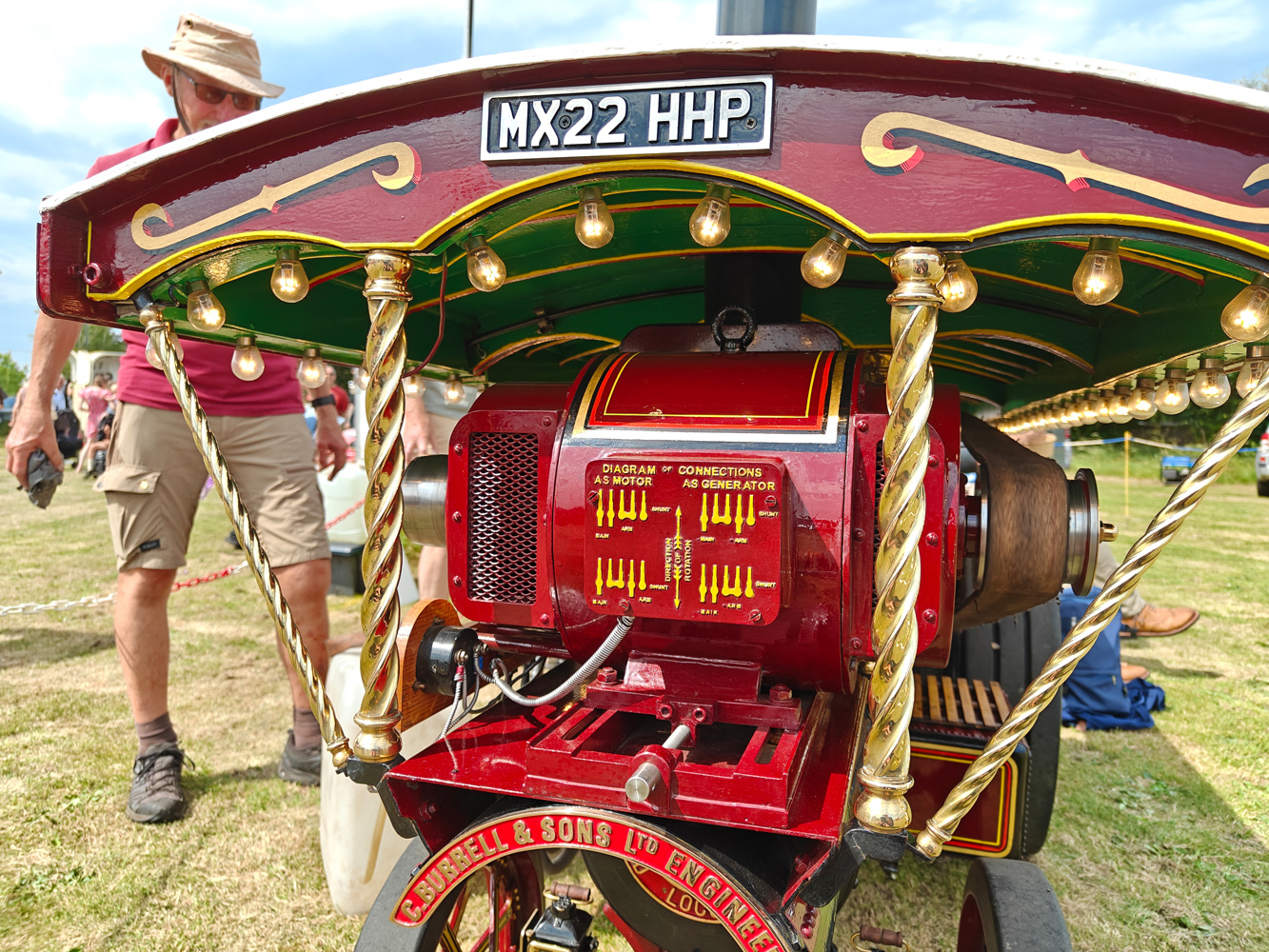 OnePlus Nord camera steam engine detail