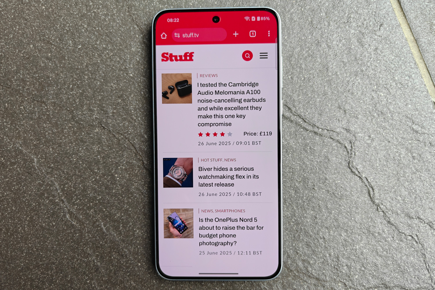 OnePlus Nord 5 review Stuff website