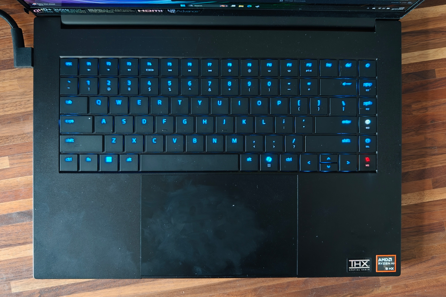Razer Blade 16 (2025) review keyboard