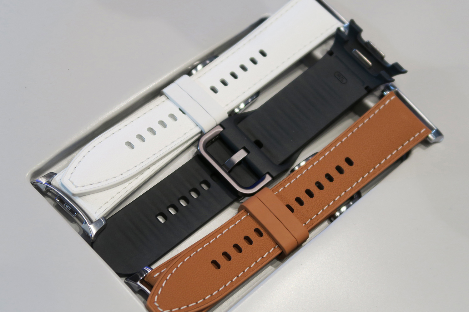 Samsung Galaxy Unpacked July 2025 hands on Galaxy Watch 8 straps