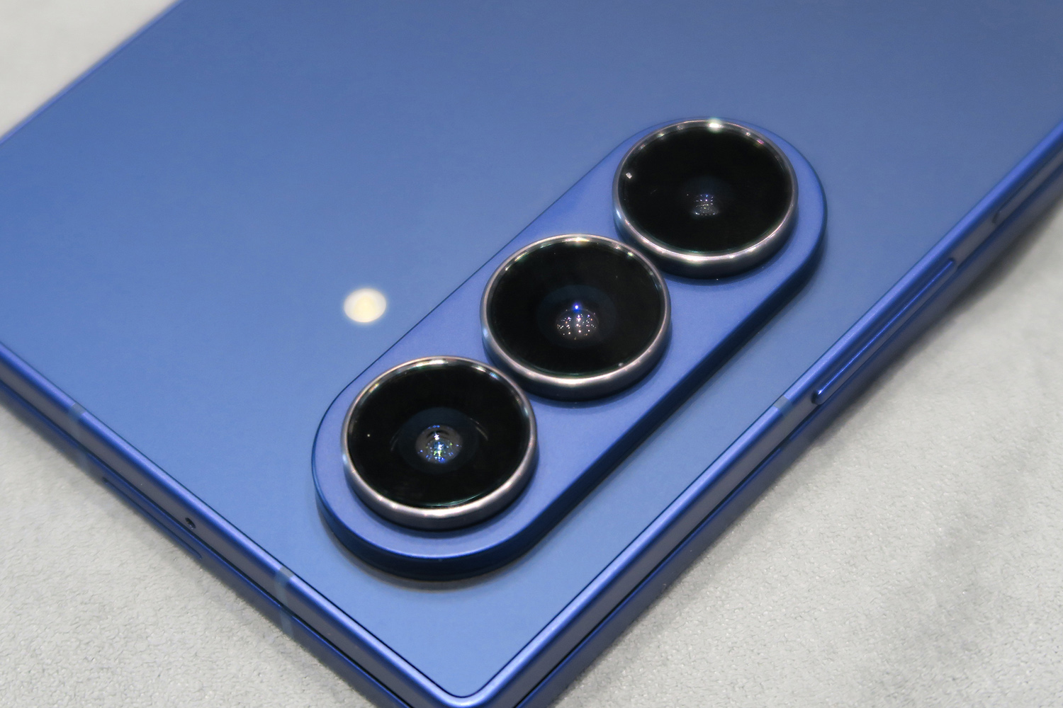 Samsung Galaxy Unpacked July 2025 hands on Z Fold 7 rear cameras