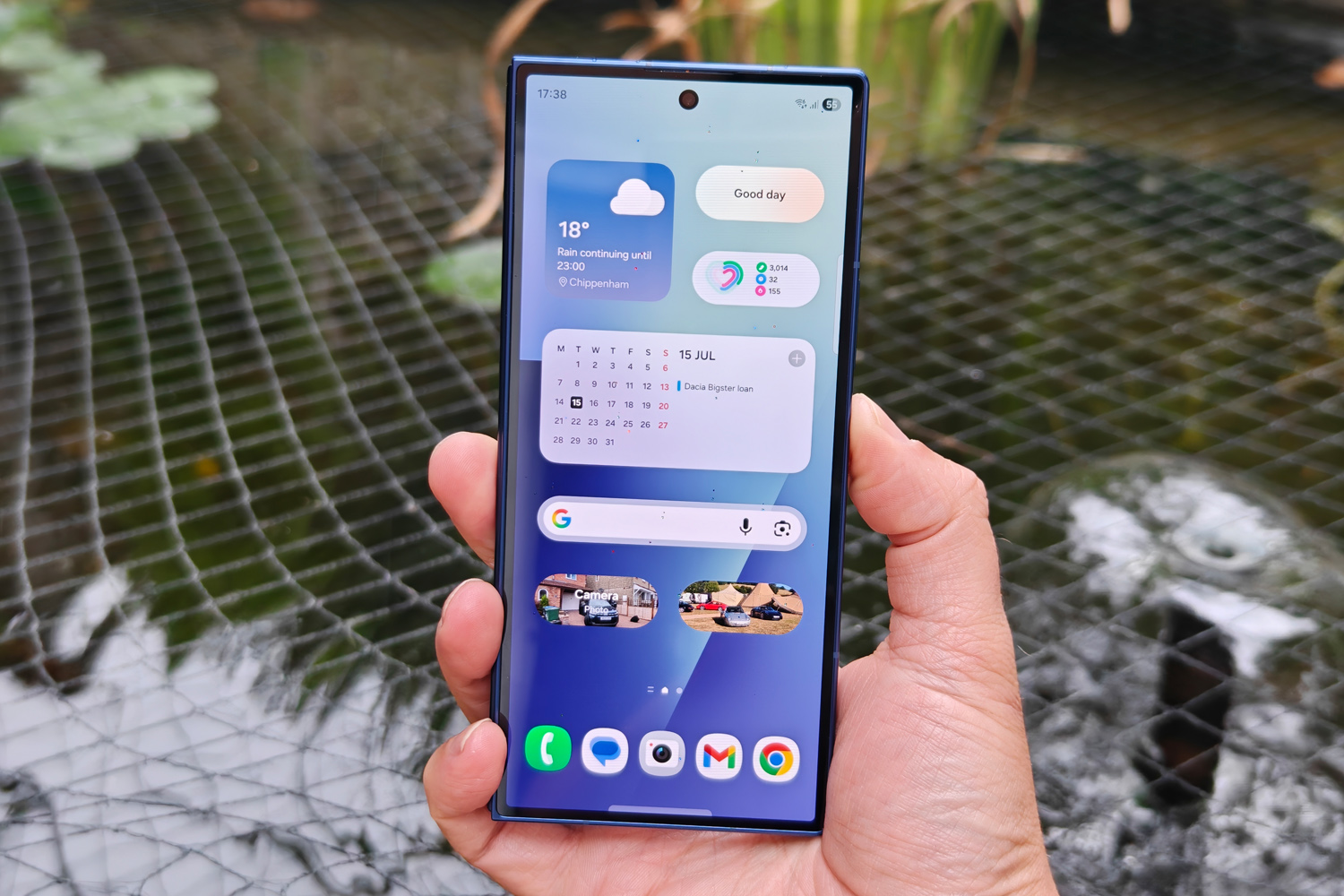 Samsung Galaxy Z Fold 7 review in hand front