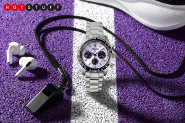 The Seiko Speedtimer has gone purple for the Tokyo World Athletics Championships